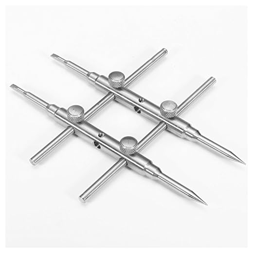 BliliDIY DSLR-Kameraobjektiv Schraubenschlüssel Reparatur Offener Werkzeugringentferner Edelstahl