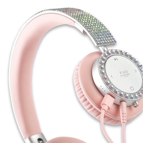 Image of FAO Schwarz Bling Tunes Bluetooth Headphones Jewel Accents