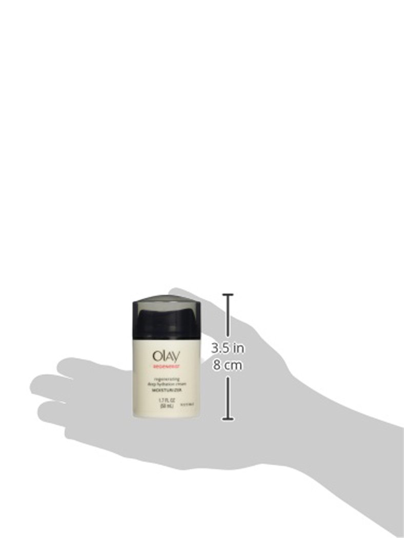 Face Moisturizer by Olay Regenerist Advanced Anti-Aging Deep Hydration Regenerating Cream Moisturizer, 1.7 Fluid Ounce Packaging may Vary