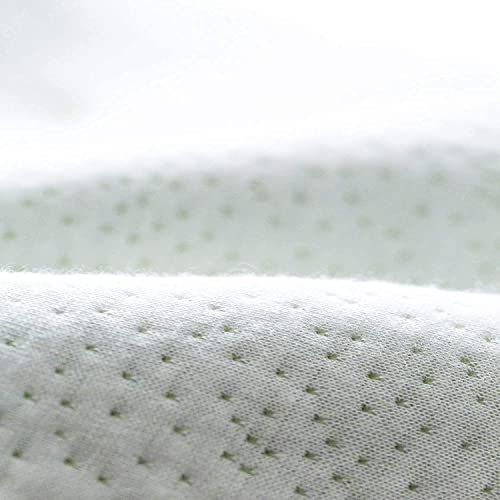 Niagara Sleep Solution Natural Anti Allergy Bamboo Cooling Pillow Protectors Queen 2 Pack 20X30 / Pair Zippered Case, Guaranteed Noiseless Pad, Ultra Plush Absorbent #TOP4