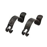 mainlly 2Pcs Car Air Filter Cleaner Housing Box Lid Spring Clip Clamp Metal Fit for Toyota