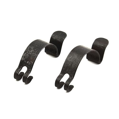 mainlly 2Pcs Car Air Filter Cleaner Housing Box Lid Spring Clip Clamp Metal Fit for Toyota