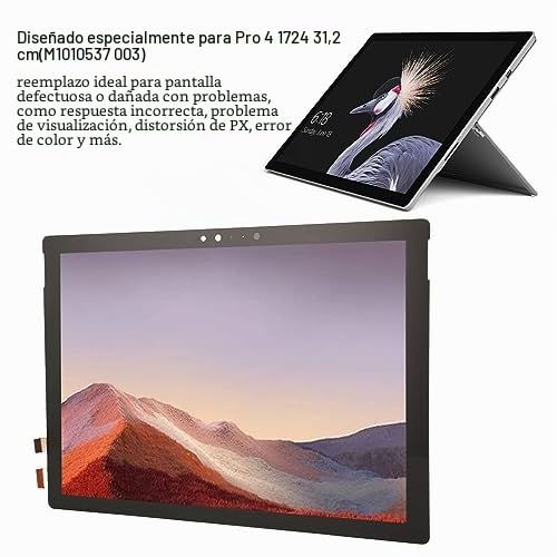 Pantalla de repuesto Surface Pro 4 para solucionar grietas y fallos táctiles 4