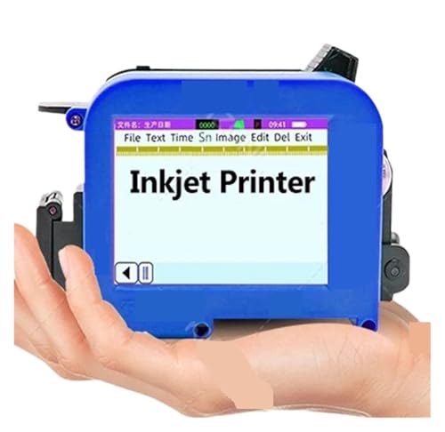 Mini-imprimante jet d'encre portable machine codage date