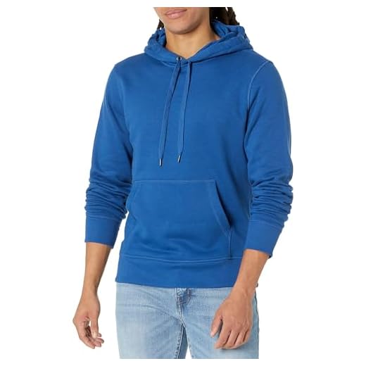 Amazon Essentials Sweat-Shirt à Capuche (Disponible en Grandes Tailles et Grandes Longueurs) Homme, Bleu Cobalt, XXL