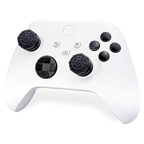 KontrolFreek FPS Freek Battle Royale Nightfall Performance Thumbsticks do kontrolerów Xbox One i Xbox Series X | Performance Thumbsticks | 2 drążki wypukłe wysokie | Czarne