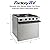 DOMETIC 960005522 (50447) Range/Oven 21" 3 Burner S.S.