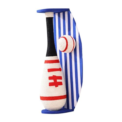 Leefasy Cat Scratching Toy Claw Grinding Wear Resistant Grinding Paws Post Cat Scratcher for Training Exercise