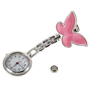 1 STKS Pocket Medische Verpleegkundige Fob Horloge Vrouwen Jurk Horloges 4 Kleuren Clip-on Hanger Opknoping Quartz Klok…