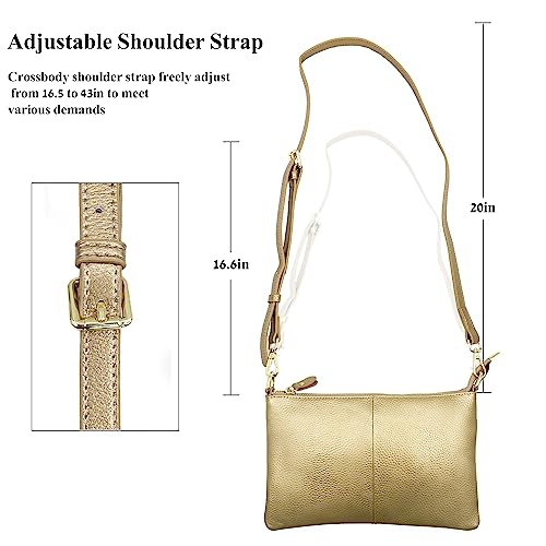 Image of Beurlike Leather Wristlet Wallet Clutch Purses For Women Small Crossbody Phone Bags