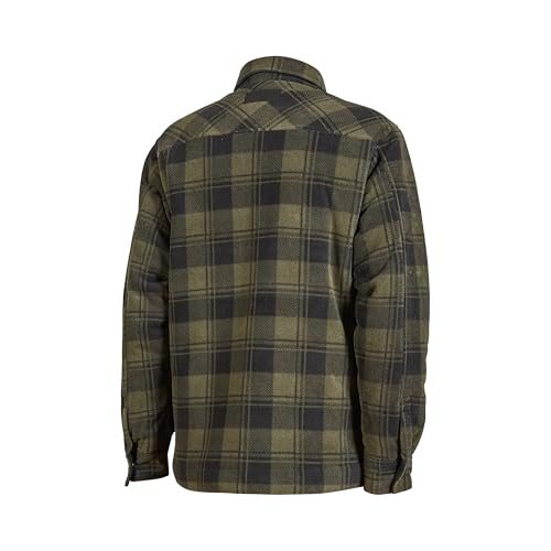 U-Power | Camicia Da Lavoro Uomo Willow, In Pile, A Maniche Lunghe, Imbottita E Trapuntata, Con Numerose Tasche E Dettagli In Velluto A Coste, 100% Poliestere - 2