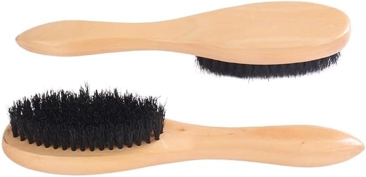 DJGACSI ロングハンドルブラシ 革靴ブラシ ソフトブラシ ブラシ ブラシ 靴磨きツール 靴磨きブラシ オイルブラシ