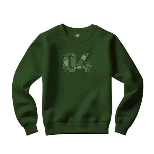 04 Number Men Sweatshirt unisexe aux finitions premium et tissu épais