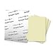 Springhill Colored Paper, Cardstock Paper, Ivory Paper, 90lb Paper, 163 gsm, Letter Size, 8.5 x 11 Paper, 1 Ream / 250 Sheets, Thick Paper, Card Stock Paper (056100R)