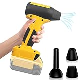 Mini Jet Blower Turbo Fan for Dewalt 18V Battery, 4-Speed Mini Blower, Air Duster, Industrial Fan, for Cleaning, Hair Drying, Car, Camping (No Battery)