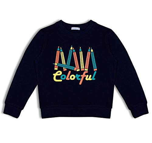 Image of Luke and Lilly Boys Fleece Fullsleeve Printed Sweatshirt