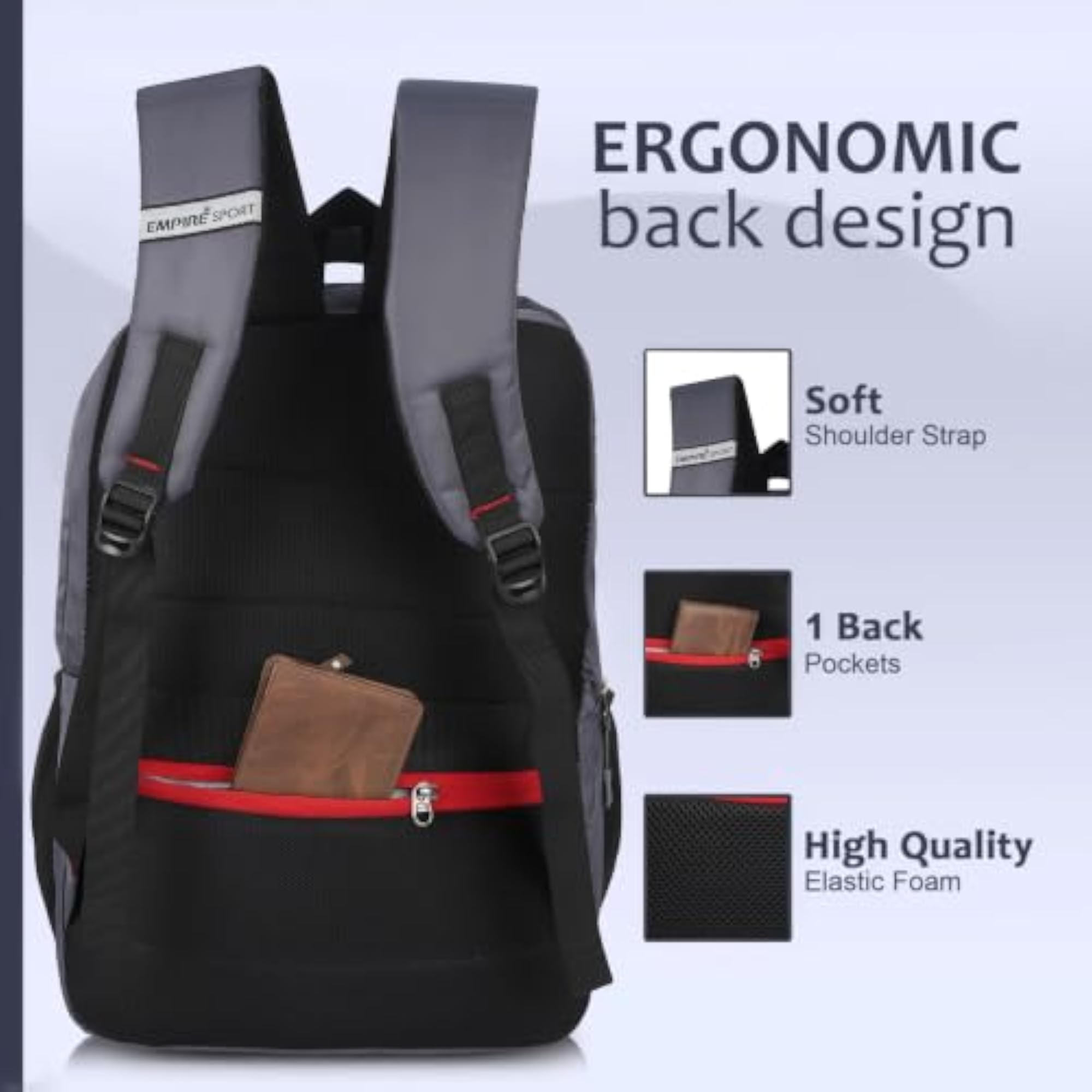 Travel Laptop Backpack for Women & Men, Water Resistant