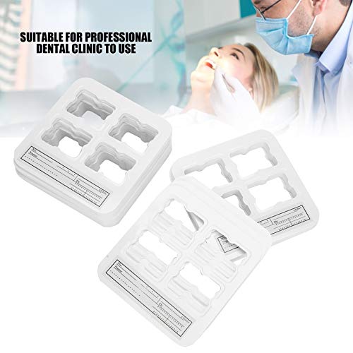 Zjchao TMISHIONBY5OQ0W3AH648 100Pcs / Box Dental X-Ray Film Holder, 4 Holes Install Dental X-Ray Film Clip Film Mount X‑Ray Dental Supplies thumb #1