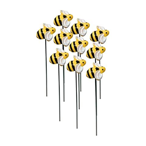 VIVIANYO HD 10Pcs Bee Garden Stakes Cover