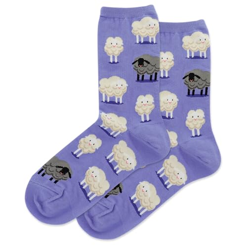 Image of Hot Sox Women's Novelty Geometric Pattern Crew