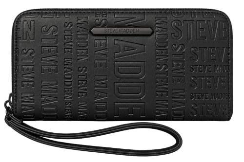 Image of Steve Madden LARGE ZIP AROUND Wristlet Wallet