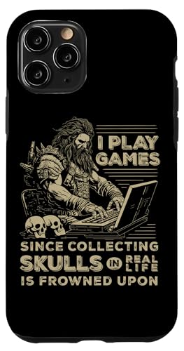 Gaming Warrior Collecting Skulls Pc�Q�[�� MMO RPG �Q�[�� �Q�[�}�[ �X�}�z�P�[�X iPhone 11 Pro �p