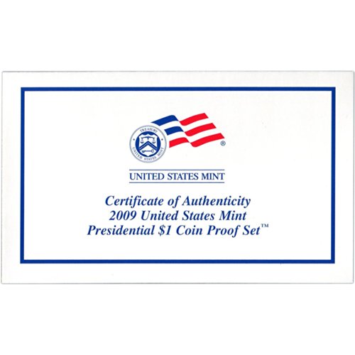 2009 Us Mint Presidential Coin Proof Set #TOP5