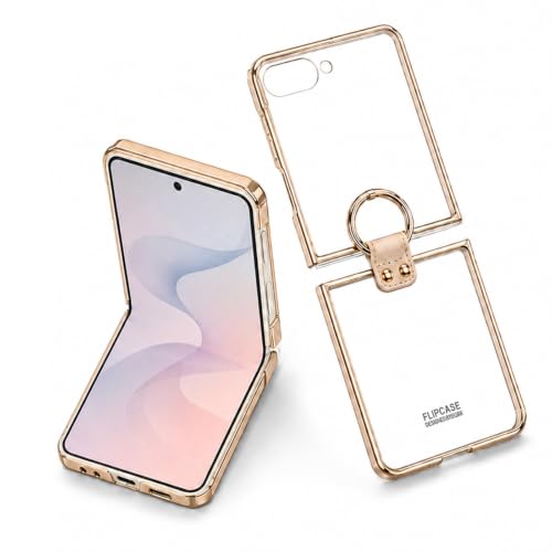 [FIRME] Galaxy Z Flip8�p �P�[�X �����O�t�� �N���A ���� �J�o�[ �ϏՌ� �X�}�z�P�[�X �X�}�z�J�o�[ �X�g���b�v�z�[�� �y��