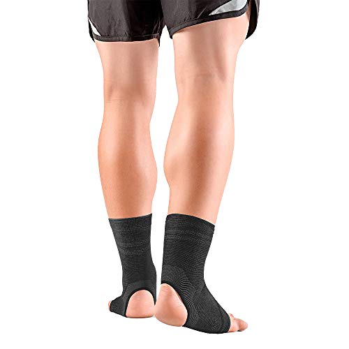 TORNOZELEIRA ELÁSTICA BAMBOO PRETO HIDROLIGHT