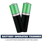 Wahl Groomsman Battery Operated Facial Hair Trimmer for Beard & Mustache Trimming Including Light Detailing and Body Grooming – Model 9906-717V - Image 4