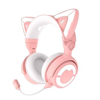 yowuピンク クリスタルヘッドフォンスタンド LED付き yowuピンク クリスタルヘッドフォンスタンド LED付き Amazon.com