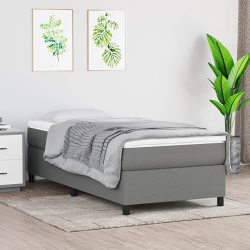 vidaXL Boxspringbettgestell, Polsterbett Bett für Schlafzimmer, Bettrahmen...