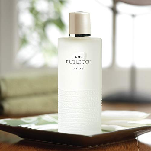 DHC Mild Lotion, Hydrating Liquid Lotion, Moisturizing, Calm and Soothe Sensitive Skin, Alcohol-Free, Fragrance and Colorant Free, Ideal for Sensitive Skin, 6 fl. oz