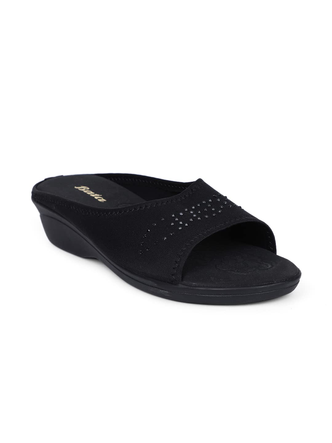 Bata Womens LYCRA Slippers (5716649_BLACK_5 UK) (B07X6FX94P) Amazon Price History, Amazon Price Tracker