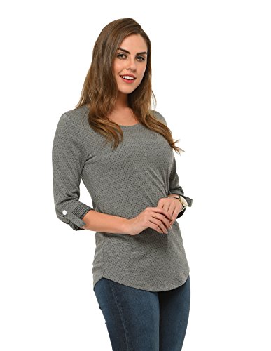 Image of Frenchtrendz Women'sCotton Poly Top(XS-4XL)
