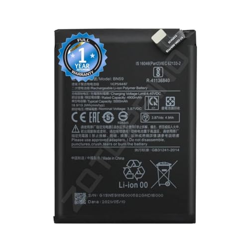 Image of Original BN59 Battery for Redmi Note 10S /Note 10 M2103K19G, M2101K7BG Battery with 1 Year Warranty**(B64)