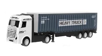 Transportation Big Heavy Truck Toys with Friction Powered Miniature Car Vehicle Toy for Kids (Heavy Truck)