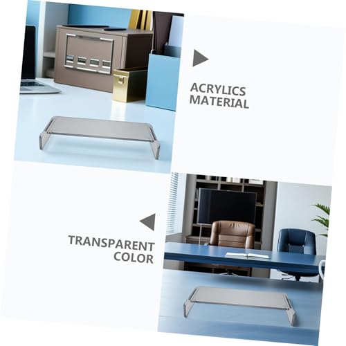 Support de moniteur acrylique pour corriger la posture au bureau