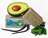 NUTRI-Logics' BEST - PEPPERMINT TEA TREE VANILLA COLLOIDAL SILVER SOAP - 6.1 OZ BAR -USDA CERTIFIED ORGANIC - INFUSED with REFRESHING PEPPERMINT AND OILS OF VANILLA- ANTIBACTERIAL/ANTIFUNGAL