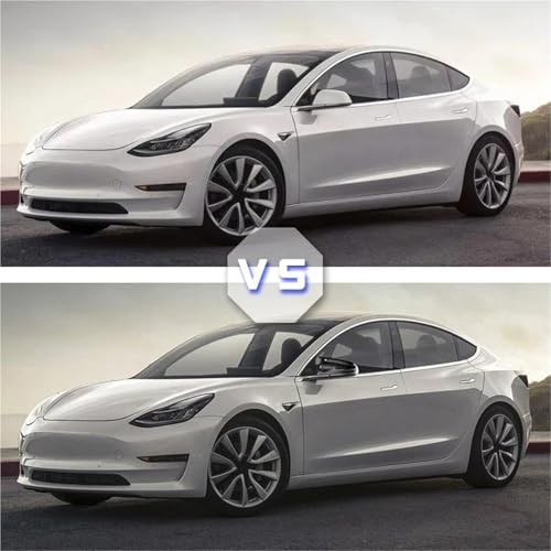 Coques de rétroviseurs latéraux Tesla Model 3 pour masquer les rayures de boîtier - 3