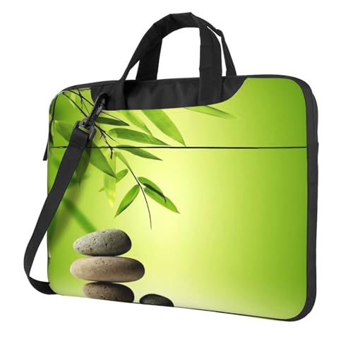 Sac à bandoulière pour ordinateur portable 13 motif pierre homme femme