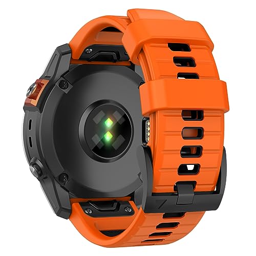 MYSNBKN 26mm Quick Fit Strap for Fenix 8 51mm/Fenix 7X Pro/Fenix 7X/Fenix 6X/Fenix 6X Pro/Fenix 5X/Fenix 5X Plus/Fenix 3/3 HR