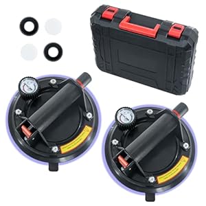 YYDENTOOL 8' Saugheber Set mit Manometer