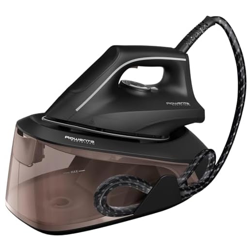 Rowenta Easy Steam VR5120 - Centro planchado alta presión 5,4 bares, golpe de vapor de 210 g/min, vapor continuo de 110 g/min suela Airglide con depósito de 1,4 L y Modo Eco.