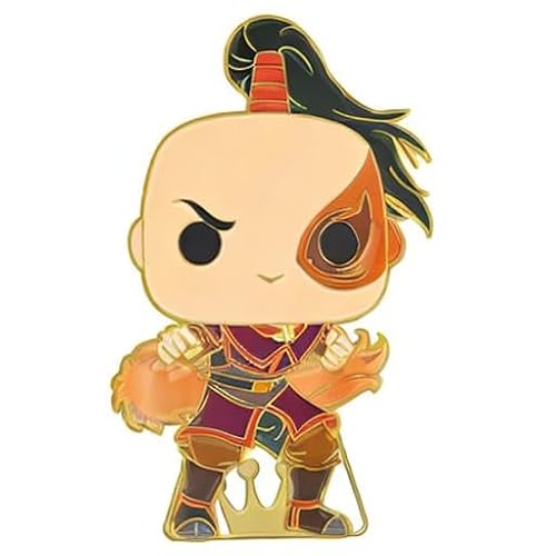 Avatar Le Dernier Maître De 'air Pop! Pin Pin' Émaillé Zuko 10 Cm - vue 8