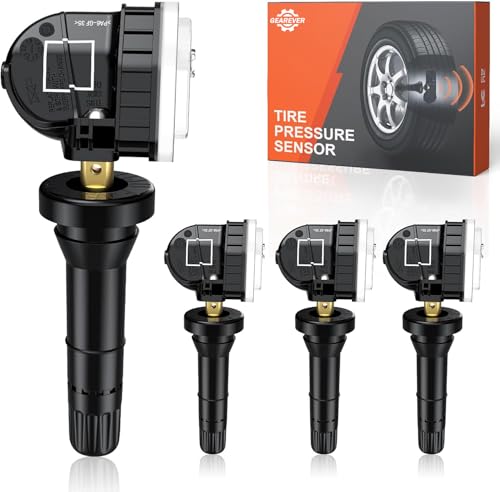 GEAREVER Reifendrucksensor Reifendruckkontrollsystem TPMS Sensor RDKS 433 MHz für OPEL Antara Corsa Insignia Meriva Mokka Zafira, TPMS Sensor 13506028 13594222, 4 Stück