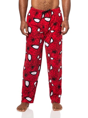 Marvel Mens Pajama Pants Lounge Bottoms With Drawstring Ultra-soft & Comfortable