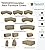 Flexiyard Heavy Duty Outdoor Sectional Sofa Cover, 120"X90" L-Shaped Waterproof 600D Patio Furniture Covers, Lawn Patio Couch Protector(Desert Khaki, L-Shaped-Right Facing-120 x90)