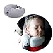 Baby Reisekissen/Nackenstütze/Kopfstütze mit Magneten befestigt, 2-6 JAHRE, Farbe: GREY