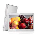 GRAN TAMAÑO Y MAGNÍFICA FUNCIÓN– Esta tablet, sin límite del tipo de Internet, con una pantalla de IPS de 10 pulgadas, el sistema de Android, un pocesador de ocho núcleos,4GB de RAM y 64 GB de memoria, garantiza que todos van a ser fluidos. Con bluetooth, WIFI, GPS,Cámars duales y una ranura para tarjeta microSD incorporados en la tablet. 